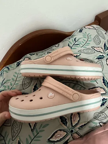 Crocs Nuevas Talle W6 Rosa Claro 36