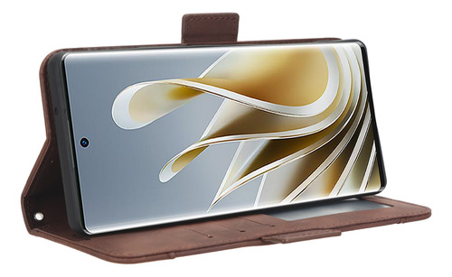 Compatível Com Zte Nubia Z50, Capa Flip, Couro Pu, Protetora