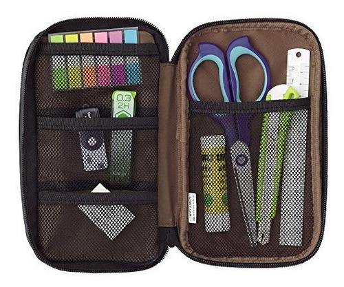 Imagen 6 de 7 de Funda Con Triple Cierre Para Bolígrafos 7.9 X 3.5 X 4.7