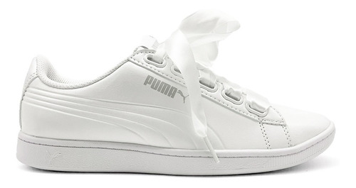Imagen 1 de 5 de Tenis Puma Vikky Ribbon P Mujer Casual Retro Liston Charol