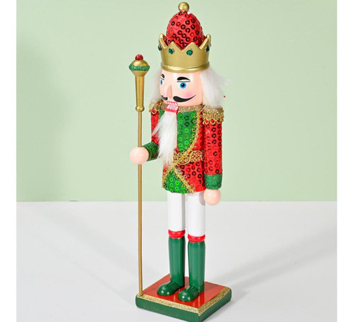 Cascanueces De Madera, Adorno De Cascanueces Pintado A Mano,