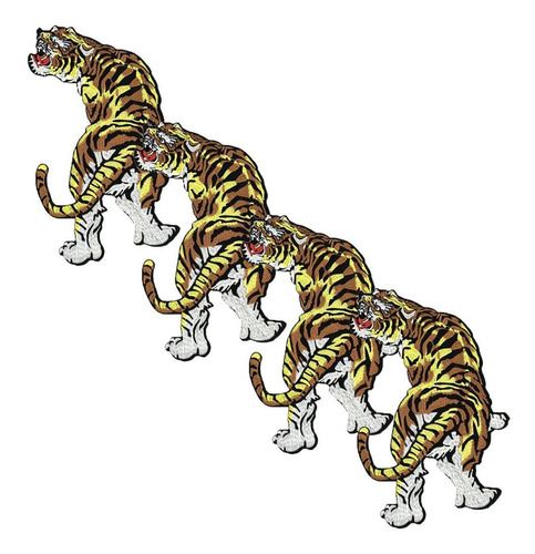 Parches Para Playeras Decorativo, Mxtit-004, 4 Parches, Tige