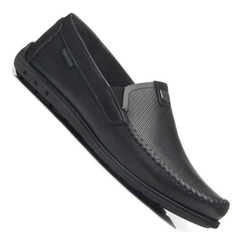 Sapato Mocassim Pegada 141603 Masculino Couro Promoção