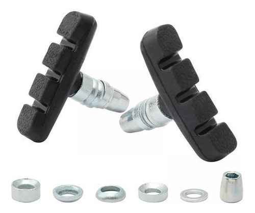 6 Bicicleta V Pastillas De Freno Road Plegable Bicicleta