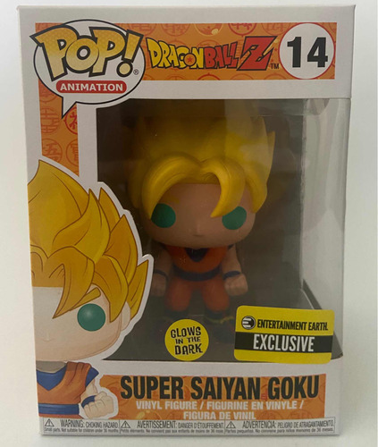 Funko Pop! Super Saiyan Goku - Dragon Ball Z - Gid Exc.