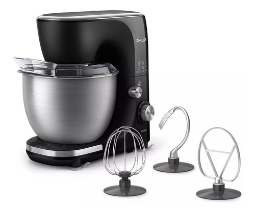 Batidora de pie Philips 7000 Series HR7922 negra 220 V