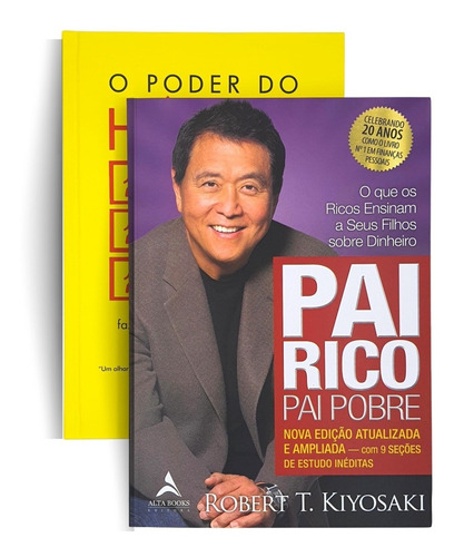 Livros O Poder Do Hábito + Pai Rico Pai Pobre.
