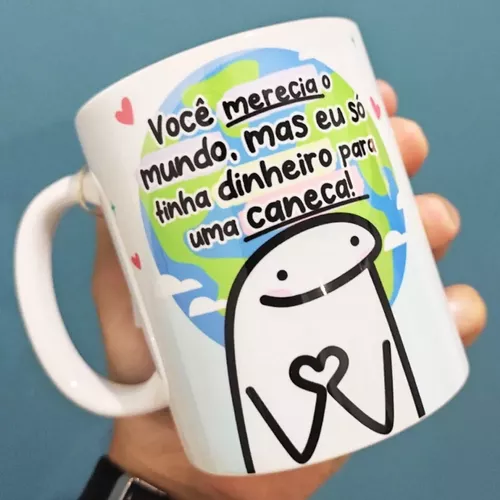 Caneca de Porcelana Flork - Meme - BODAS ANIVERSÁRIO NAMORO - Boneco de  Palito #ZLprint