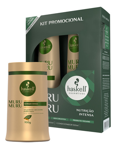 Promopack Haskell Murumuru 500ml Másc 900gr