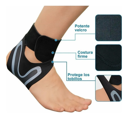 1 Par De Tobilleras For Fascitis Plantar