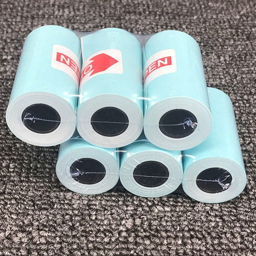 15 Rollos De Papel Adhesivo Térmico De 57x30 Mm Papeles Para