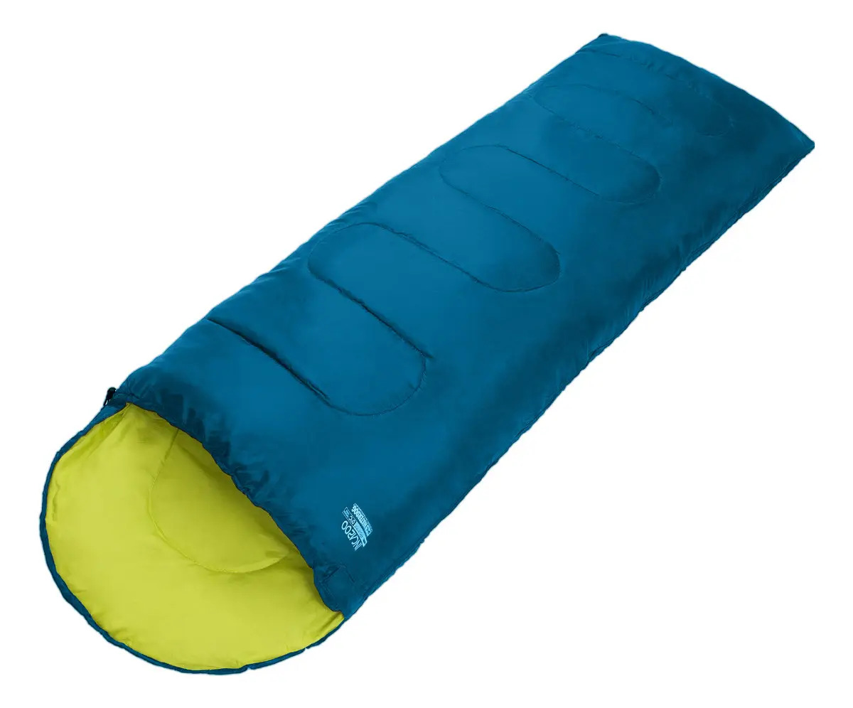 Bolsa De Dormir Waterdog Inca 200 Capucha 0º Camping Color Azul