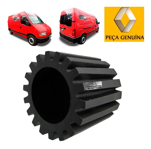 7701050901 Bucha Separadora Da Mola Traseira Estriada Renault Master  2.8 8v G9u 2002-2004