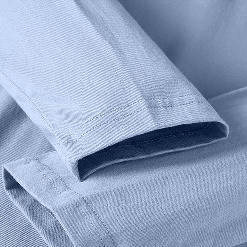 Top De Manga Larga Para Hombre Top De Manga Larga Con Cuello