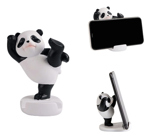 Stellar Panda Soporte Telefono Kawaii Para Escritorio Bonito
