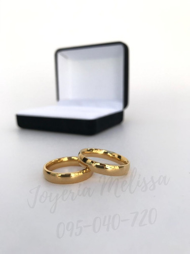 Alianzas En Acero Quirúrgico Para Parejas Casamiento Anillos