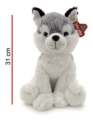 Perro Peluche Siberiano 31 Cm Phi Phi Toys 5730