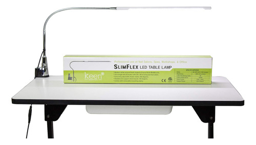 Keen Essentials Juego 2 Slimflex Led Lampara Escritorio Mesa