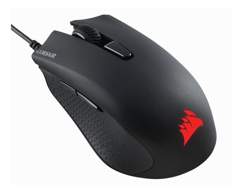 Imagen 4 de 4 de Kit de teclado y mouse gamer Corsair K55 + Harpoon RGB Español de color negro