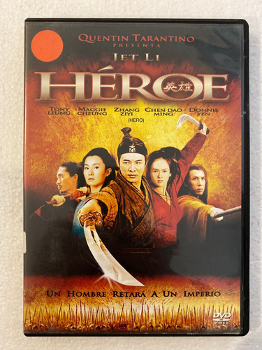 Dvd Original Heroe Hero Jet Li Maggie Cheung Zhang Ziyi (Usado)