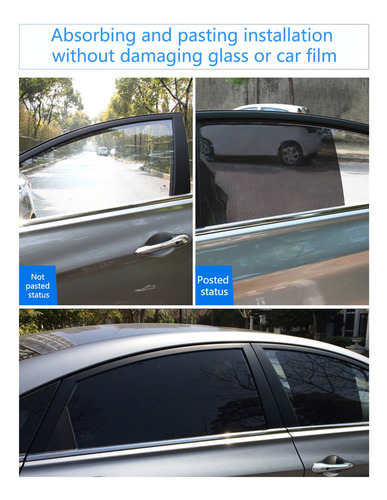 Adhesivo Electrostático Para Coche, Parasol, Ventana, Protec