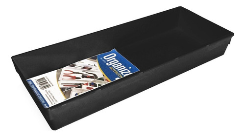 Organizador Interconectable Grande De Cajones Colombraro Color Negro