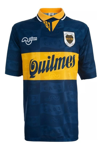 Camiseta Retro Boca Juniors Olan Diego Titular