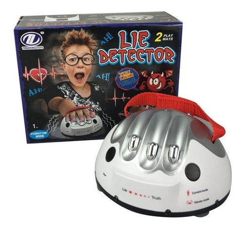 Juego Detector De Mentiras Con Electro Shock + Vibracion