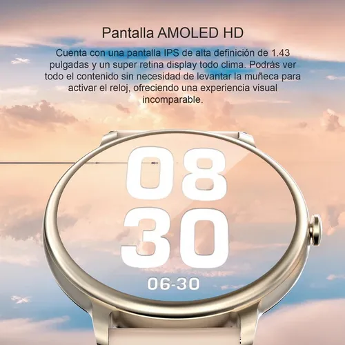 Smartwatch G98 Amoled Compatible Con Ios Y Android, Resistencia Ip67