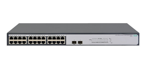 Imagen 3 de 5 de Switch Hpe Officeconnect Jh017a 24p 1420-24g-2sfp No Admin
