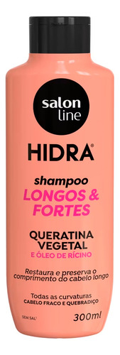 Salon Line Hidra Queratina Ricino Shampoo + Acondicionador