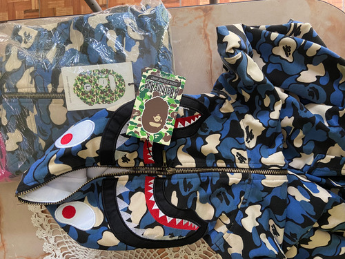 Campera Bape Shark Full Zip