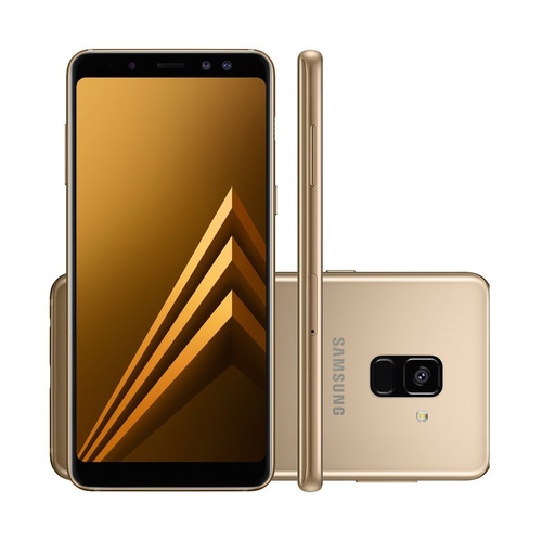 Galaxy A8 Android 7.1 64gb Tela 5.6  Cam16mp 4gb Ram Vitrine