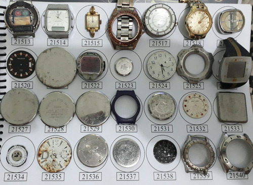 Lote 78 Sucatas Casio E Outros- Máquina Do Tempo