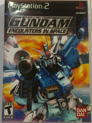 Gundam: Encounters In Space Ps2 Capa E Poster Ps2
