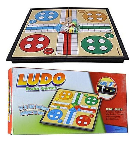 Ludo Magnético - Juego De Mesa Educativo - Tablero Clásico