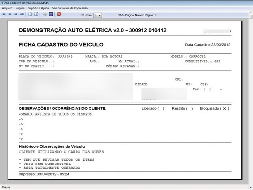 Programa Para Oficina De Autoelétrica Sem Mensalidade V2.0