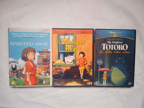 Totoro - Whisper - Spirited Away. - Estudio Ghibli