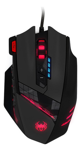  Zelotes C-12 Wired Usb Optical Gaming Mouse 12 Botones