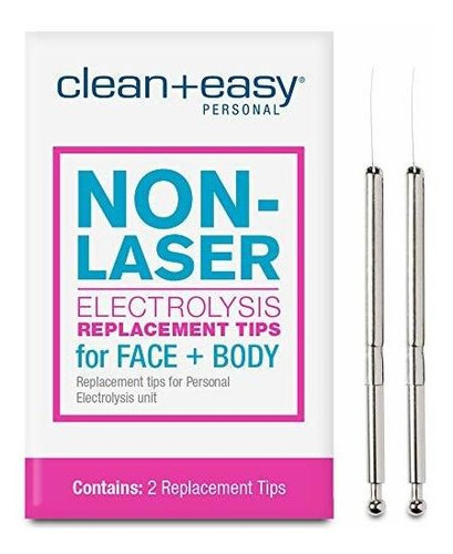 Clean + Easy - Puntas De Repuesto De Electrolisis Sin L Ser 