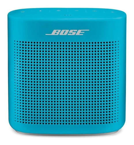 Alto-falante Bose SoundLink Color II portátil com bluetooth waterproof aquatic blue 