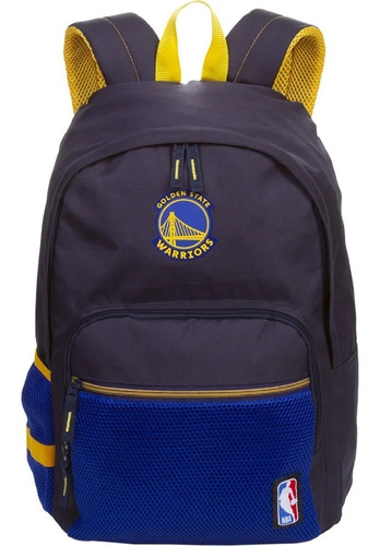 Mochila Escolar Infantil Nba Legend Golden State Warriors