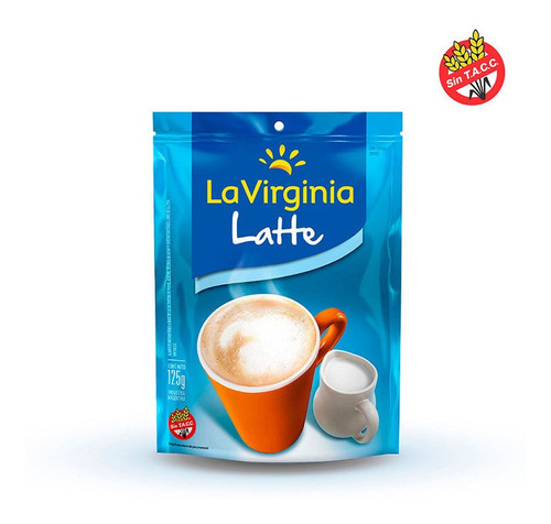 La Virginia Cafe Latte Instantaneo Doypack Sin Tacc X 125 Gr