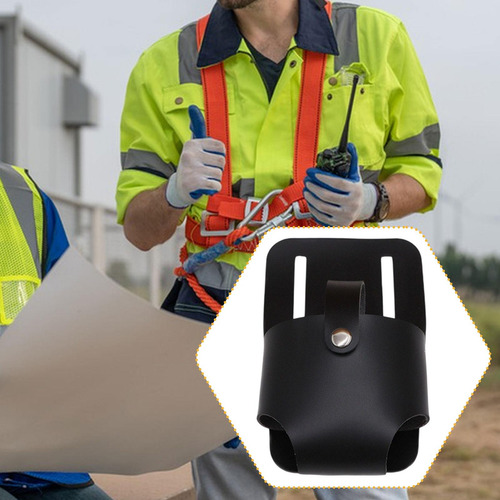 Suporte De Fita Métrica Para Cinto, Resistente, Preto