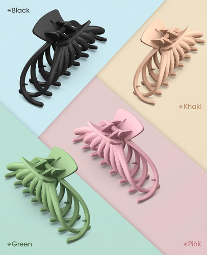 Clips Para El Pelo De Las Mujeres - Opaul Mate Antidesliz...