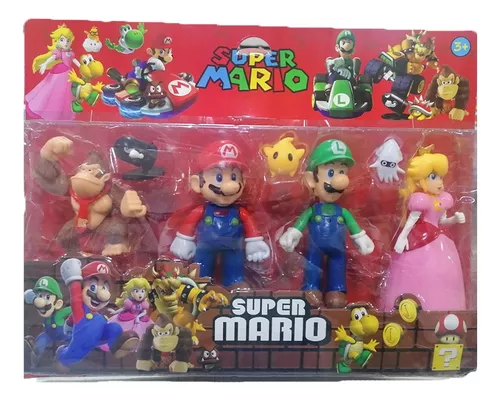 Super Mario Bros Muñecos Colección Juguete Niños Personajes