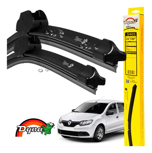 Kit Limpador Parabrisa Original Renault Sandero 2014 A 2016