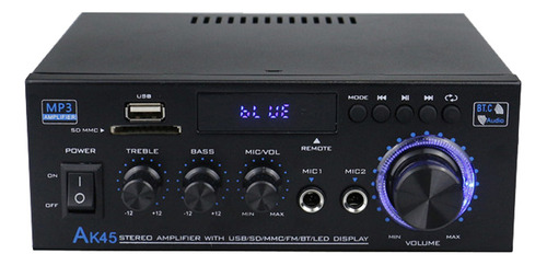 Amplificador De Sonido Sound Amp Compact Home Amplificador D