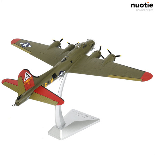 Bombardeiro B-17 Fortress 1/72 (pintura Em Cinza Claro) Segu