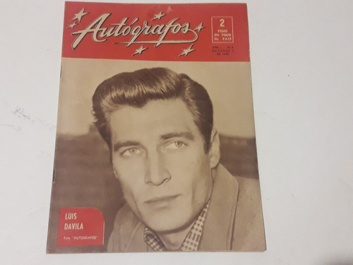 Revista Autografos N° 9 De 1956